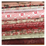 variety of fabrics