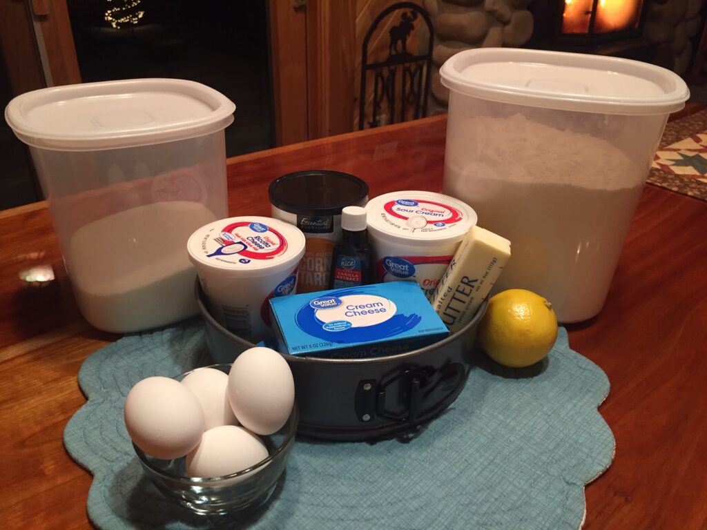 cheesecake ingredients