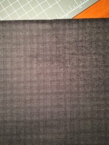black plaid flannel binding fabric