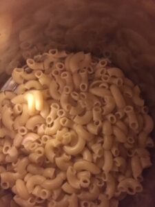 boiled macaroni
