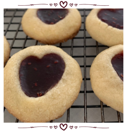 heart cookies