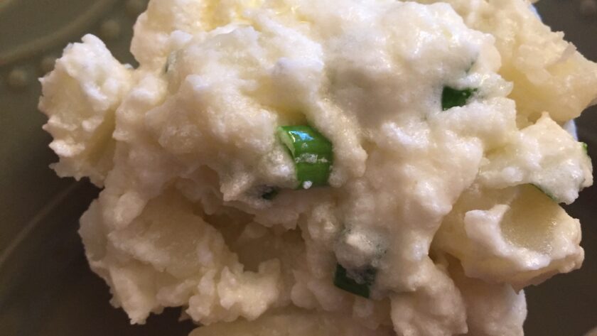 sour cream and chive potatoes