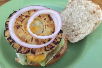 teriyaki turkey burger slider