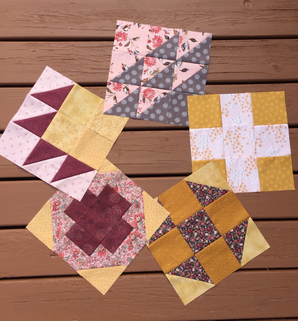five quilt blocks