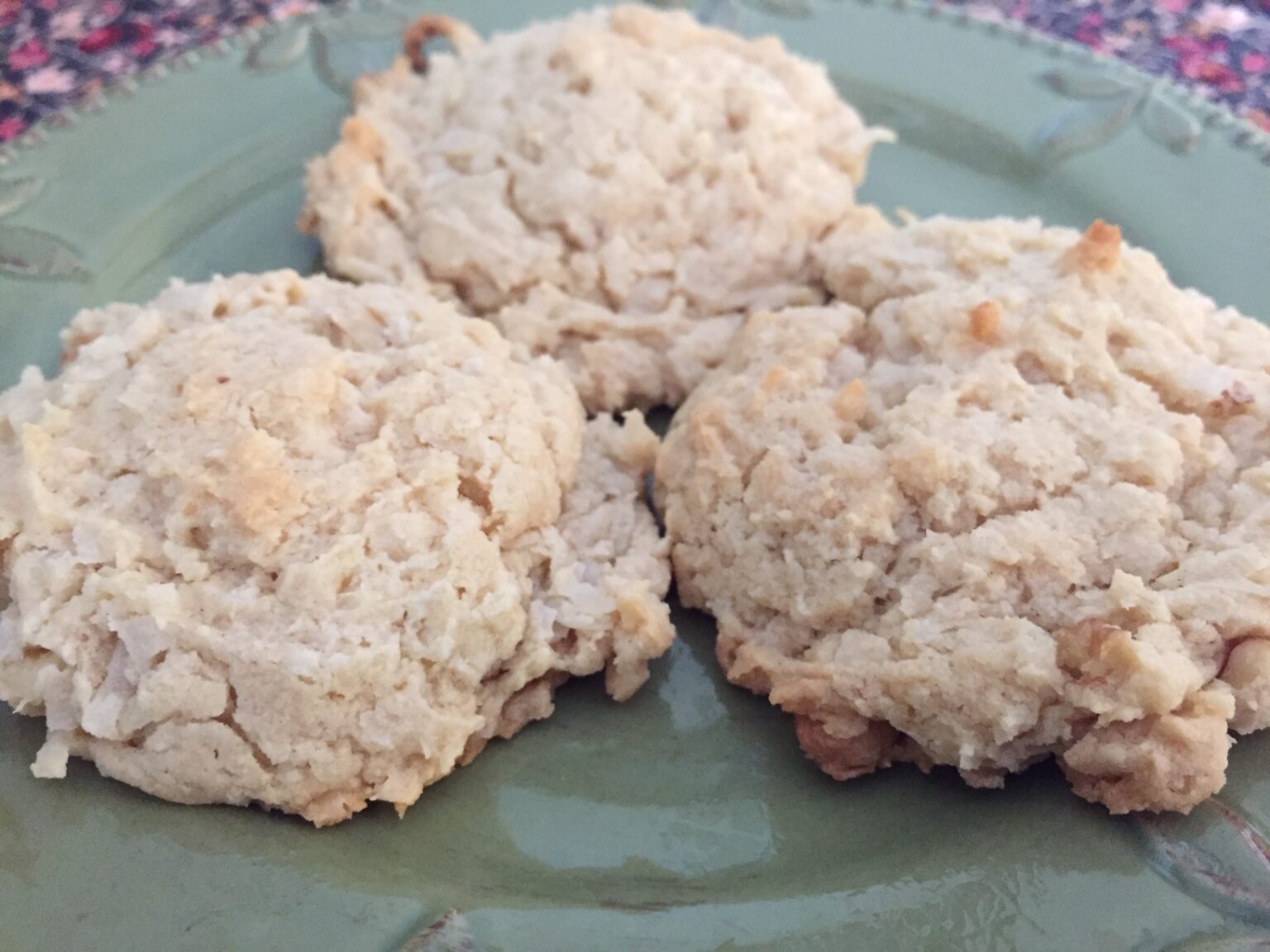 Coconut Cream Cheese Cookies Soft and Yummy! lakegirlquilts