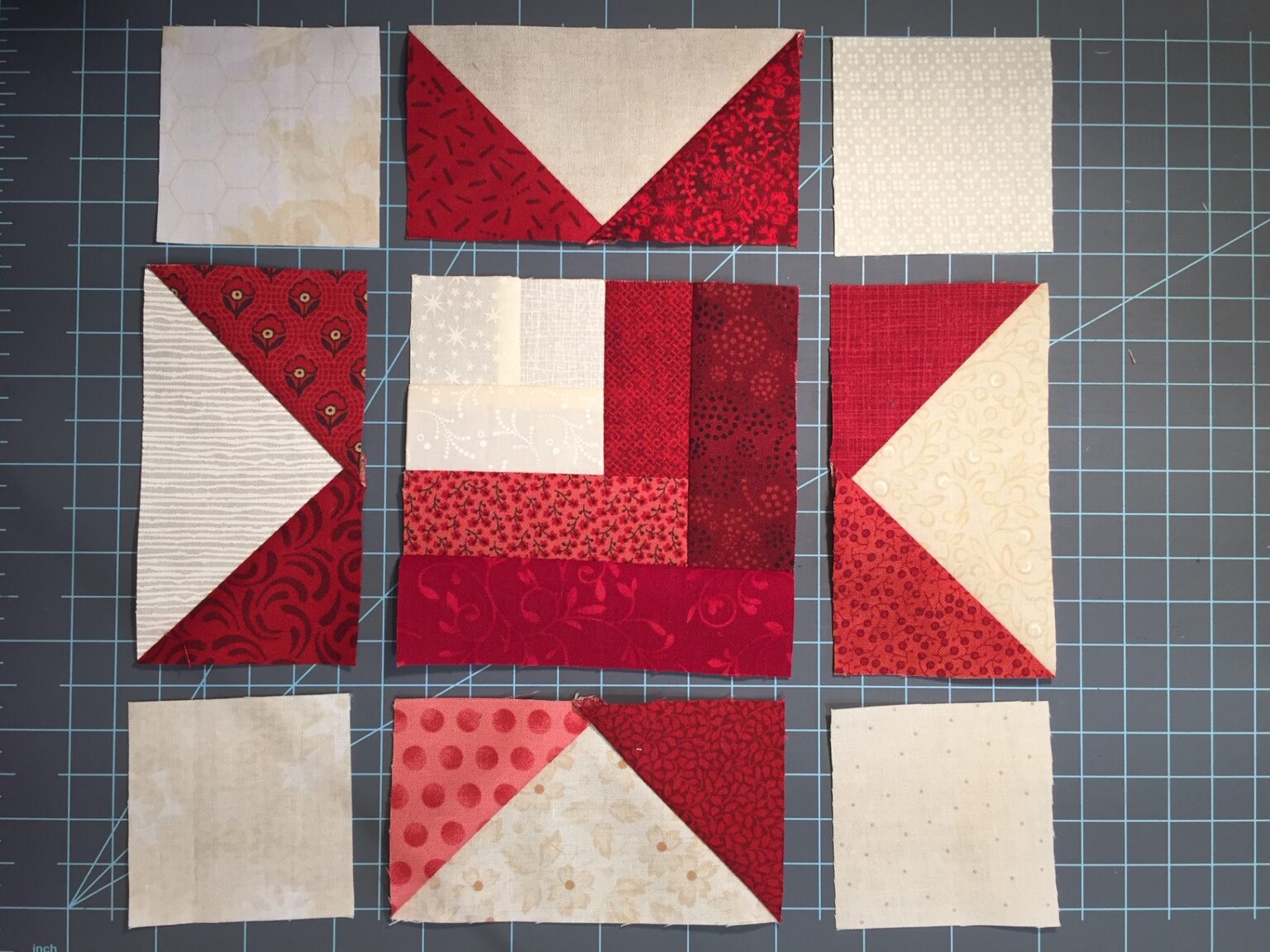 Log Cabin Sawtooth Star Quilt Block for Beginners - lakegirlquilts