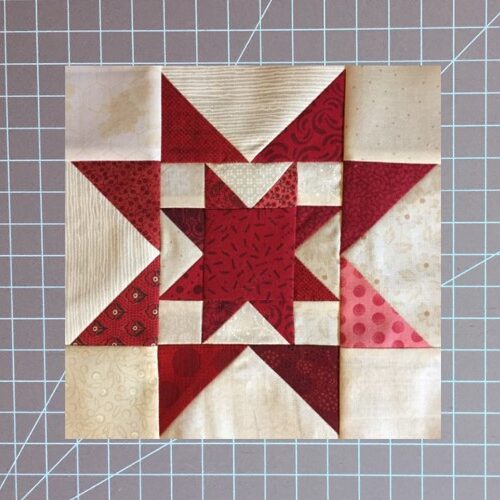 How to Make a Square in a Square Quilt Block for Beginners - lakegirlquilts