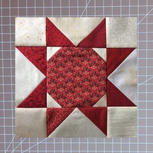 Square in a Square Sawtooth Quilt Block for Beginners - lakegirlquilts