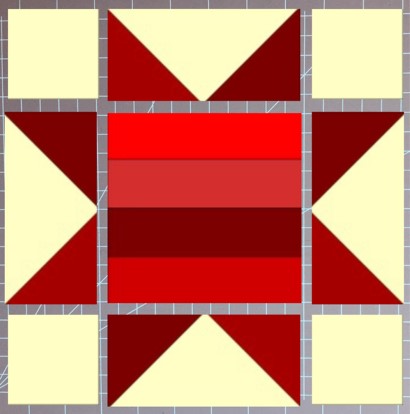 diagram of quilt block layout