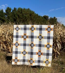 Harvest Stars ~ Easy Beginner Quilt Pattern - lakegirlquilts