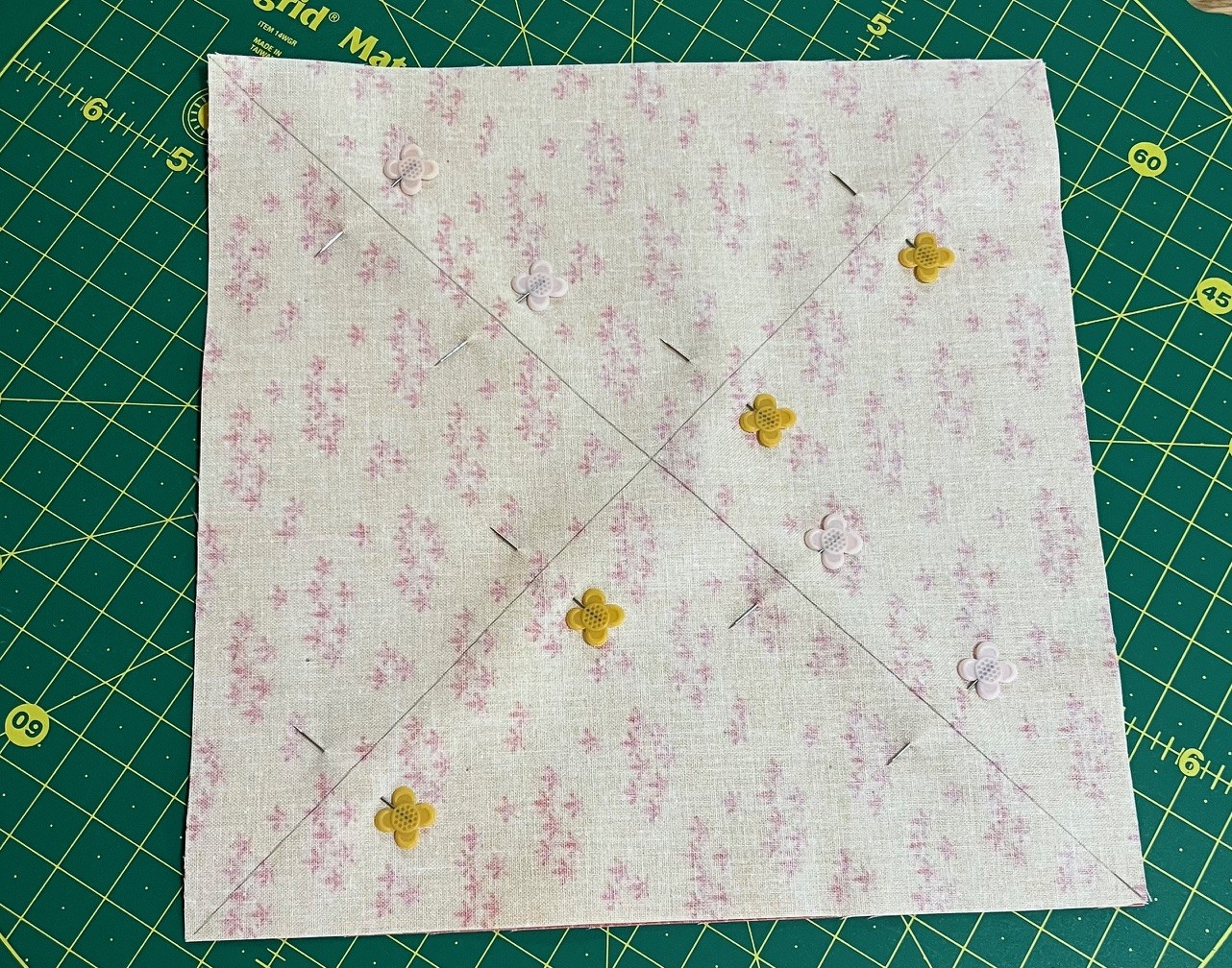 How to Make Easy 8-at-a-Time Half Square Triangles (HSTs) - lakegirlquilts